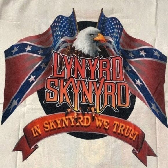 Lynyrd Skynyrd In Skynyrd We Trust 2001 Tour T-Shirt, Classic Rock Unisex Tee 81 - Picture 2 of 6